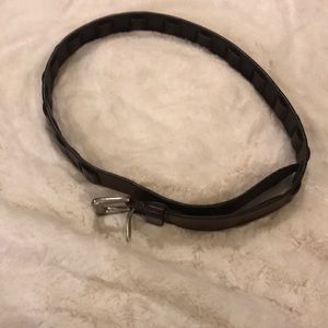 Burgundy Women’s Leather Belt